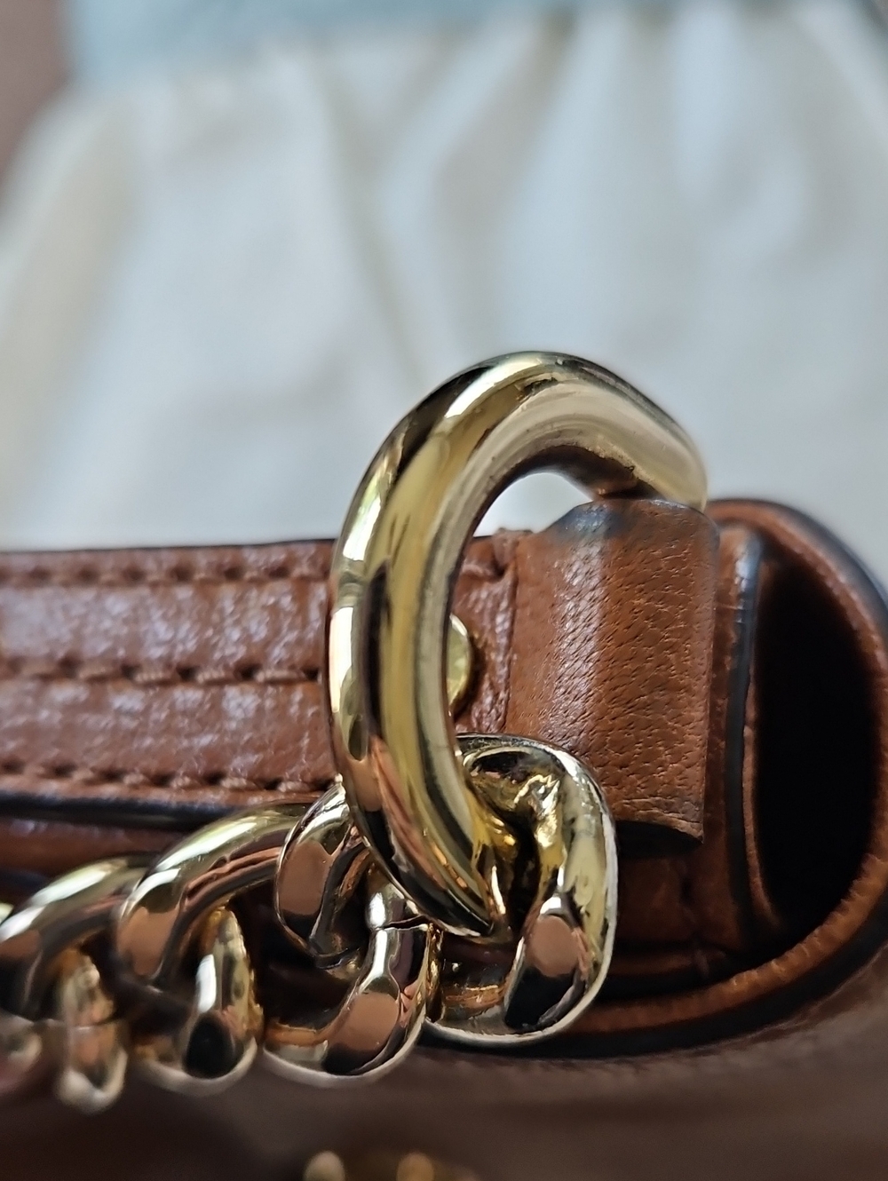 Michael Kors Hamilton East West Flap Crossbody Pebbled Leather - Picture 16 of 16